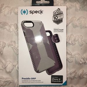 purple (faded, more pink) speck iphone 8 case